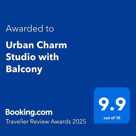 Urban Charm Studio With Balcony Tirana Exterior photo