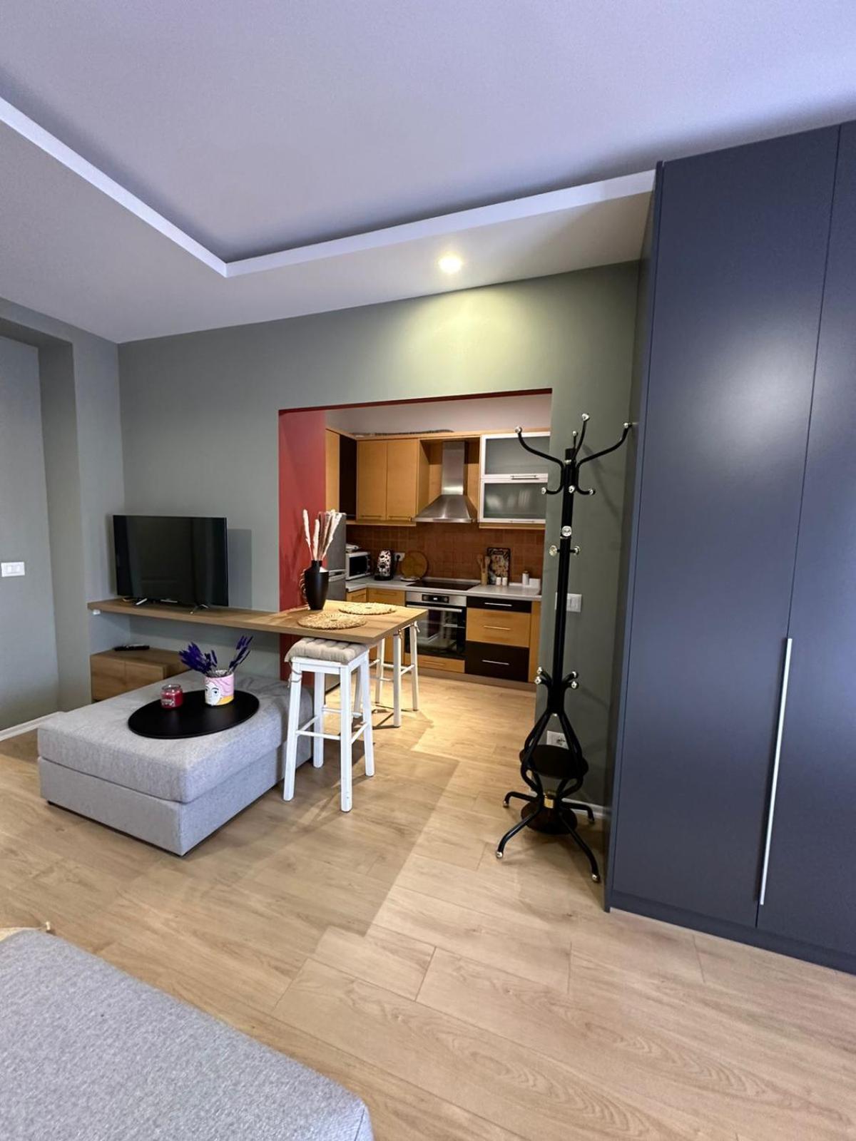 Urban Charm Studio With Balcony Tirana Exterior photo